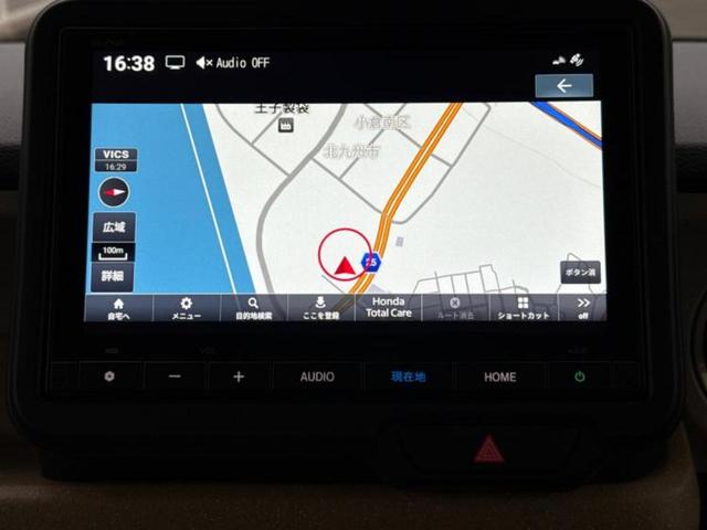 N-BOX ヒョウジュン 純正 8インチ メモリーナビ/ホンダセンシング/電動スライドドア/車線逸脱防止支援システム/ドライブレコーダー 純正/ヘッドランプ LED/USBジャック/Bluetooth接続/EBD付ABS(10枚目)