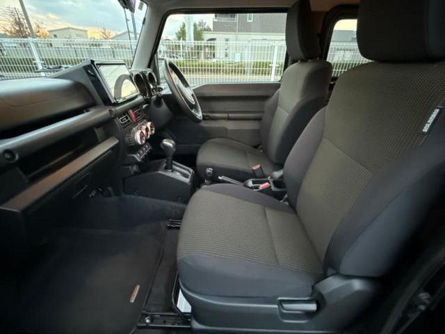 ジムニーシエラ 4WD JC 保証書/社外 9インチ SDナビ/デュアルカメラブレーキサポート(スズキ)/シートヒーター/車線逸脱防止支援システム/ヘッドランプ LED/Bluetooth接続/ETC/EBD付ABS バックカメラ(7枚目)