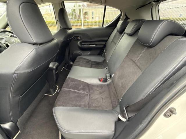 アクア Ｇ　Ｇｓ　純正　ＳＤナビ／シート　ハーフレザー／ドライブレコーダー　社外／ヘッドランプ　ＨＩＤ／Ｂｌｕｅｔｏｏｔｈ接続／ＥＴＣ／ＥＢＤ付ＡＢＳ／横滑り防止装置／アイドリングストップ／バックモニター　バックカメラ（8枚目）