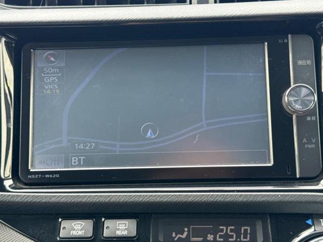 アクア Ｇ　Ｇｓ　純正　ＳＤナビ／シート　ハーフレザー／ドライブレコーダー　社外／ヘッドランプ　ＨＩＤ／Ｂｌｕｅｔｏｏｔｈ接続／ＥＴＣ／ＥＢＤ付ＡＢＳ／横滑り防止装置／アイドリングストップ／バックモニター　バックカメラ（10枚目）