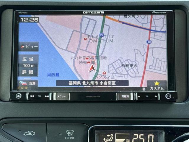 アクア L 保証書/社外 SDナビ/USBジャック/Bluetooth接続/ETC/EBD付ABS/横滑り防止装置/アイドリングストップ/バックモニター/エアバッグ 運転席/エアバッグ 助手席/パワーウインドウ(10枚目)