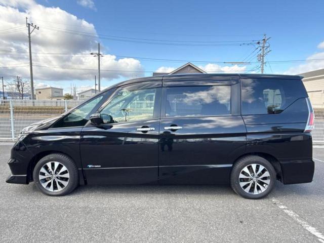 セレナ ハイウェイスター　エアロ／保証書／純正　９インチ　ＳＤナビ／フリップダウンモニター　純正　１０．１インチ／衝突安全装置／電動スライドドア／車線逸脱防止支援システム／ヘッドランプ　ＬＥＤ／Ｂｌｕｅｔｏｏｔｈ接続　ＥＴＣ（2枚目）