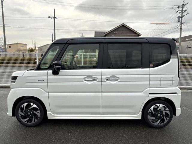 スペーシアカスタム ハイブリッドXSターボ 保証書/純正 9インチ メモリーナビ/セーフティサポート(スズキ)/両側電動スライドドア/シートヒーター 前席/全方位モニター/車線逸脱防止支援システム/ヘッドランプ LED ターボ 全周囲カメラ(2枚目)