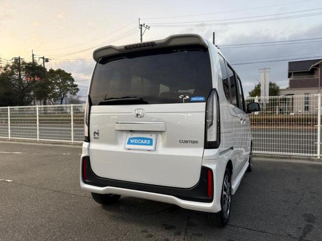 N-BOXカスタム ヒョウジュン 保証書/衝突安全装置/電動スライドドア/シートヒーター 前席/車線逸脱防止支援システム/ヘッドランプ LED/横滑り防止装置/ホンダセンシング/禁煙車/エアバッグ 運転席/エアバッグ 助手席(3枚目)