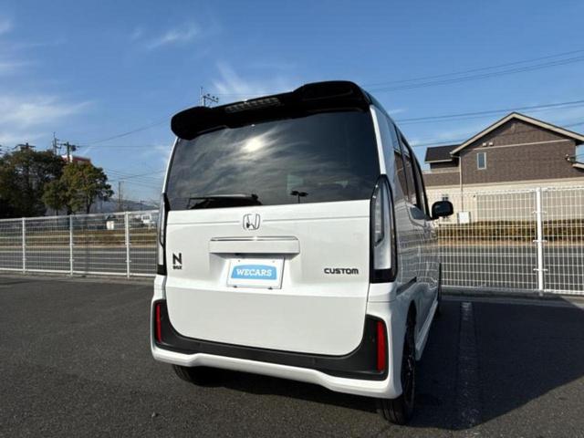 N-BOXカスタム ターボコーディネートスタイル2トーン 純正 9インチ ナビ/ホンダセンシング/両側電動スライドドア/シートヒーター 前席/マルチビューカメラシステム/車線逸脱防止支援システム/シート 合皮/届出済未使用車/ヘッドランプ LED 禁煙車(3枚目)