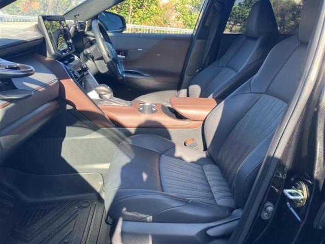 ハリアー Ｇ　新品タイヤ／モデリスタエアロ／保証書／ディスプレイオーディオ８インチ／デジタルインナーミラー／衝突安全装置／車線逸脱防止支援システム／シート　ハーフレザー／電動バックドア　衝突被害軽減システム　ＴＶ（6枚目）