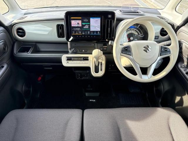 ワゴンRスマイル ハイブリッドS 保証書/純正 9インチ メモリーナビ/セーフティサポート(スズキ)/電動スライドドア/シートヒーター/全方位モニター/車線逸脱防止支援システム/ヘッドランプ LED/Bluetooth接続(4枚目)