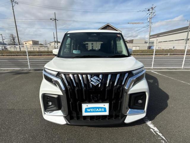 ソリオバンディット バンディットハイブリッドＭＶ　新品タイヤ／保証書／純正　９インチ　メモリーナビ／セーフティサポート（スズキ）／両側電動スライドドア／シートヒーター／全方位モニター／車線逸脱防止支援システム／ドライブレコーダー　純正　全周囲カメラ（44枚目）