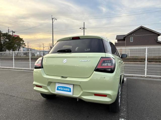スイフト ＸＧ　保証書／ディスプレイオーディオ９インチ／セーフティサポート（スズキ）／シートヒーター　前席／車線逸脱防止支援システム／ヘッドランプ　ＬＥＤ／Ｂｌｕｅｔｏｏｔｈ接続／ＥＢＤ付ＡＢＳ　衝突被害軽減システム（3枚目）
