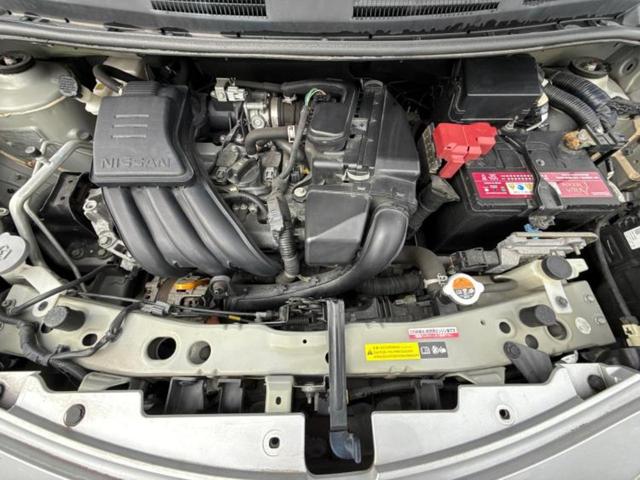 ノート Ｘ　新品タイヤ／純正　ＳＤナビ／ＥＴＣ／ＥＢＤ付ＡＢＳ／アイドリングストップ／フルセグＴＶ／エアバッグ　運転席／エアバッグ　助手席／パワーウインドウ／エンジンスタートボタン／キーレスエントリー（48枚目）