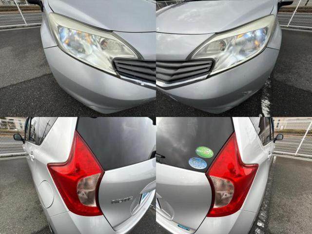 ノート Ｘ　新品タイヤ／純正　ＳＤナビ／ＥＴＣ／ＥＢＤ付ＡＢＳ／アイドリングストップ／フルセグＴＶ／エアバッグ　運転席／エアバッグ　助手席／パワーウインドウ／エンジンスタートボタン／キーレスエントリー（52枚目）