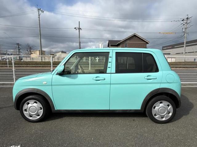 アルトラパン L 保証書/社外 SDナビ/衝突安全装置/シートヒーター/ヘッドランプ HID/Bluetooth接続/ETC/EBD付ABS/横滑り防止装置/アイドリングストップ/DVD/エアバッグ 運転席 DVD再生(2枚目)