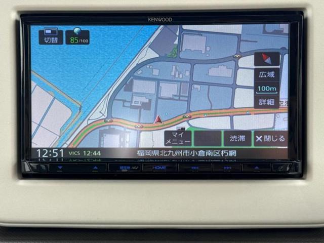 アルトラパン L 保証書/社外 SDナビ/衝突安全装置/シートヒーター/ヘッドランプ HID/Bluetooth接続/ETC/EBD付ABS/横滑り防止装置/アイドリングストップ/DVD/エアバッグ 運転席 DVD再生(10枚目)