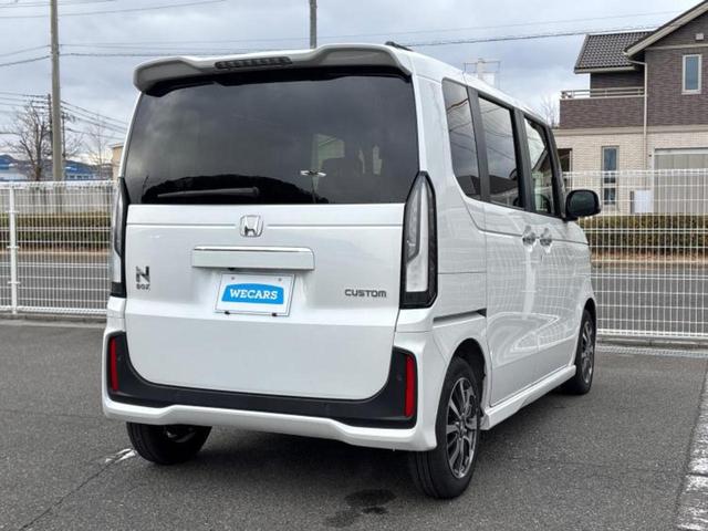 Ｎ－ＢＯＸカスタム ヒョウジュン　保証書／ディスプレイオーディオ８インチ／ホンダセンシング／電動スライドドア／シートヒーター　前席／車線逸脱防止支援システム／ヘッドランプ　ＬＥＤ／Ｂｌｕｅｔｏｏｔｈ接続／ＥＢＤ付ＡＢＳ　バックカメラ（3枚目）