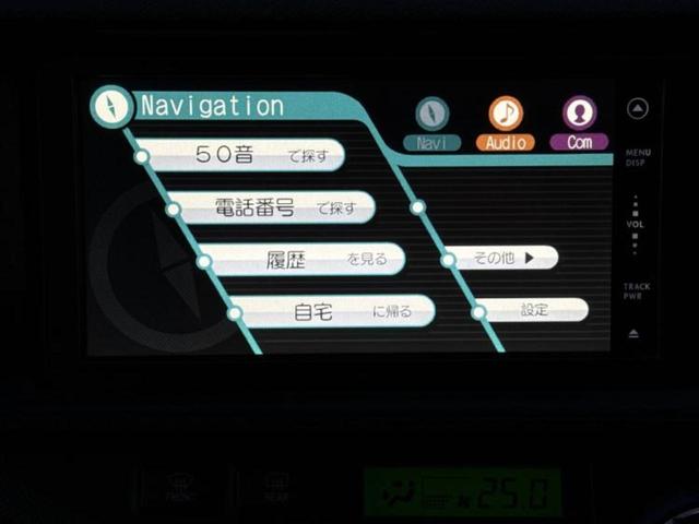 アクア G 純正 SDナビ/ETC/EBD付ABS/横滑り防止装置/アイドリングストップ/バックモニター/ワンセグTV/DVD/エアバッグ 運転席/エアバッグ 助手席/パワーウインドウ/エンジンスタートボタン(9枚目)
