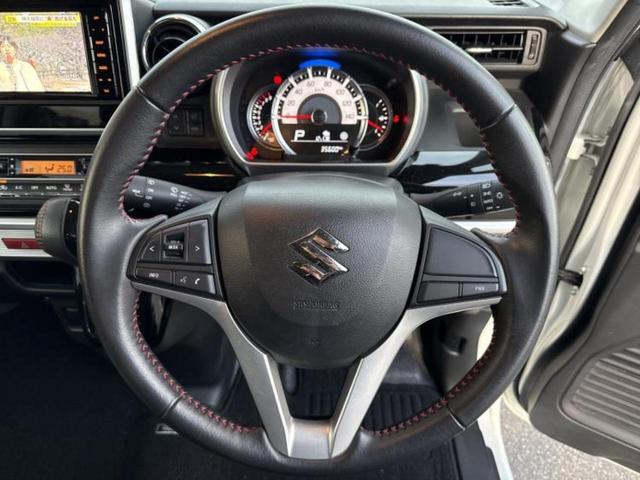 スペーシアカスタム ハイブリッドＸＳ　保証書／純正　ＳＤナビ／衝突安全装置／両側電動スライドドア／シートヒーター／全方位モニター用カメラ／車線逸脱防止支援システム／シート　ハーフレザー／ドライブレコーダー　前後／ヘッドランプ　ＬＥＤ（15枚目）