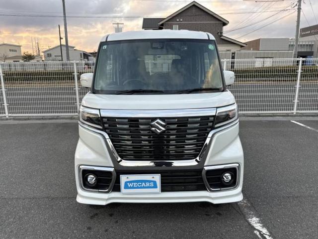 スペーシアカスタム ハイブリッドＸＳ　保証書／純正　ＳＤナビ／衝突安全装置／両側電動スライドドア／シートヒーター／全方位モニター用カメラ／車線逸脱防止支援システム／シート　ハーフレザー／ドライブレコーダー　前後／ヘッドランプ　ＬＥＤ（44枚目）