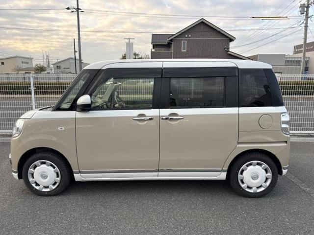 ムーヴキャンバス ＧメイクアップＶＳ　ＳＡ３　新品タイヤ／保証書／社外　ＳＤナビ／衝突安全装置／両側電動スライドドア／シートヒーター／パノラマモニター／車線逸脱防止支援システム／ドライブレコーダー　社外／ヘッドランプ　ＬＥＤ　衝突被害軽減システム（2枚目）