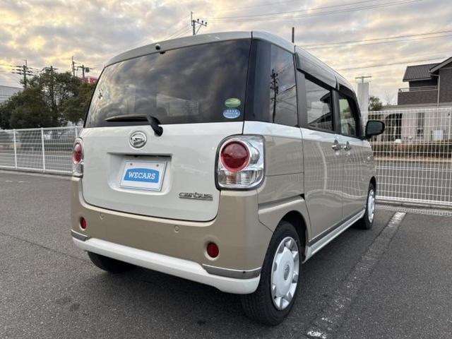 ムーヴキャンバス ＧメイクアップＶＳ　ＳＡ３　新品タイヤ／保証書／社外　ＳＤナビ／衝突安全装置／両側電動スライドドア／シートヒーター／パノラマモニター／車線逸脱防止支援システム／ドライブレコーダー　社外／ヘッドランプ　ＬＥＤ　衝突被害軽減システム（3枚目）