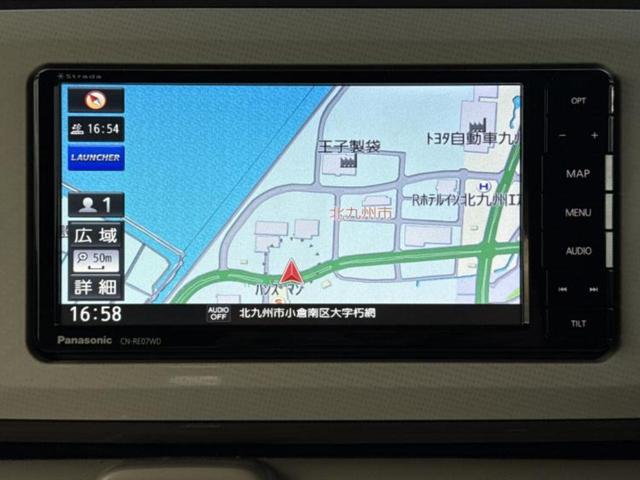 ムーヴキャンバス ＧメイクアップＶＳ　ＳＡ３　新品タイヤ／保証書／社外　ＳＤナビ／衝突安全装置／両側電動スライドドア／シートヒーター／パノラマモニター／車線逸脱防止支援システム／ドライブレコーダー　社外／ヘッドランプ　ＬＥＤ　衝突被害軽減システム（10枚目）