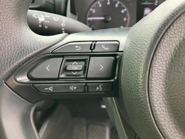 ヤリス Ｘ　保証書／ディスプレイオーディオ＋ナビ／衝突安全装置／車線逸脱防止支援システム／Ｂｌｕｅｔｏｏｔｈ接続／ＥＴＣ／ＥＢＤ付ＡＢＳ／横滑り防止装置／バックモニター／エアバッグ　運転席　衝突被害軽減システム（14枚目）