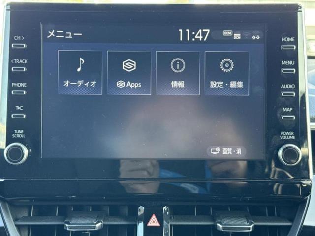 カローラクロス ハイブリッドＺ　新品タイヤ／ガラスルーフ／保証書／ディスプレイオーディオ８インチ／衝突安全装置／シートヒーター／パノラミックビューモニター／車線逸脱防止支援システム／シート　ハーフレザー／電動バックドア　全周囲カメラ（9枚目）