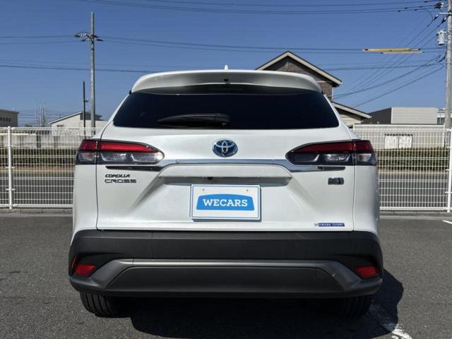 カローラクロス ハイブリッドＺ　新品タイヤ／ガラスルーフ／保証書／ディスプレイオーディオ８インチ／衝突安全装置／シートヒーター／パノラミックビューモニター／車線逸脱防止支援システム／シート　ハーフレザー／電動バックドア　全周囲カメラ（45枚目）