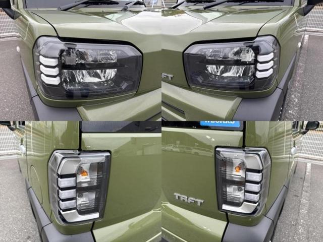 タフト Ｘ　新品タイヤ／ガラスルーフ／保証書／スマートアシスト（トヨタ・ダイハツ）／ヘッドランプ　ＬＥＤ／ＥＢＤ付ＡＢＳ／横滑り防止装置／アイドリングストップ／禁煙車／エアバッグ　運転席／エアバッグ　助手席（49枚目）