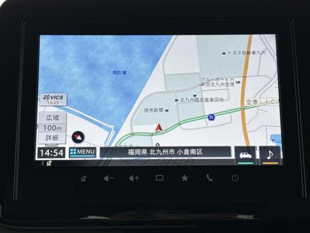スペーシア ハイブリッドＸ　純正　９インチ　メモリーナビ／セーフティサポート（スズキ）／両側電動スライドドア／シートヒーター　前席／全方位モニター／車線逸脱防止支援システム／ヘッドランプ　ＬＥＤ／Ｂｌｕｅｔｏｏｔｈ接続（10枚目）
