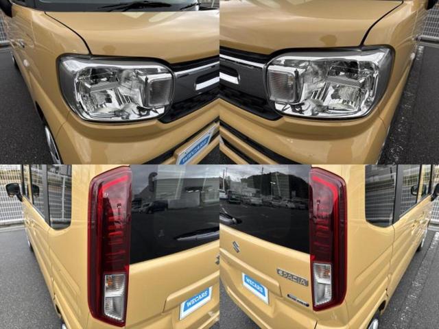 スペーシア ハイブリッドＸ　純正　９インチ　メモリーナビ／セーフティサポート（スズキ）／両側電動スライドドア／シートヒーター　前席／全方位モニター／車線逸脱防止支援システム／ヘッドランプ　ＬＥＤ／Ｂｌｕｅｔｏｏｔｈ接続（54枚目）