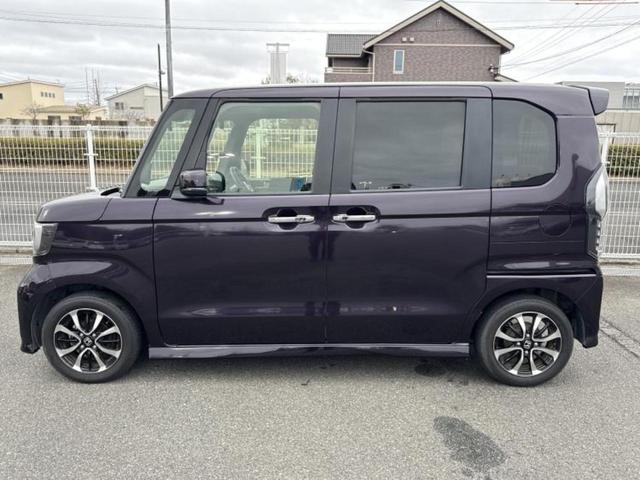 N-BOXカスタム G・Lホンダセンシング 新品タイヤ/ディスプレイオーディオ/ホンダセンシング/両側電動スライドドア/車線逸脱防止支援システム/ヘッドランプ LED/ETC/EBD付ABS/横滑り防止装置/アイドリングストップ バックカメラ(2枚目)
