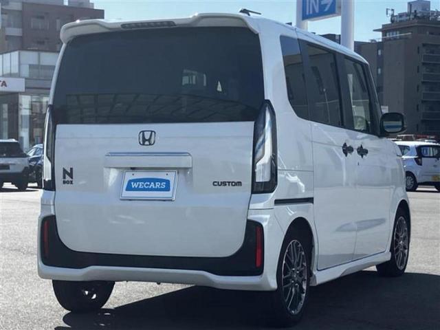 Ｎ－ＢＯＸカスタム ターボ　保証書／純正　８インチ　ＳＤナビ／ホンダセンシング／両側電動スライドドア／シートヒーター／車線逸脱防止支援システム／シート　ハーフレザー／ヘッドランプ　ＬＥＤ／ＵＳＢジャック　衝突被害軽減システム（3枚目）