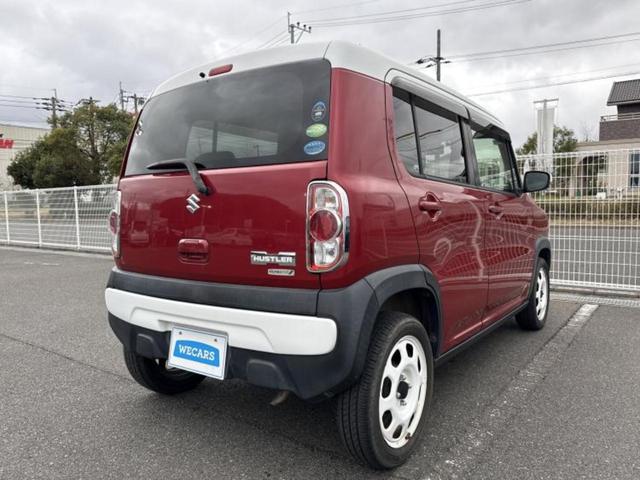 ハスラー Ｊスタイル　保証書／社外　ＳＤナビ／衝突安全装置／シートヒーター　前席／Ｂｌｕｅｔｏｏｔｈ接続／ＥＴＣ／ＥＢＤ付ＡＢＳ／横滑り防止装置／アイドリングストップ／フルセグＴＶ／エアバッグ　運転席／エアバッグ　助手席（3枚目）