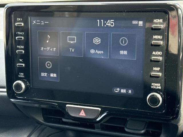 ヤリスクロス ハイブリッドＺ　保証書／ディスプレイオーディオ９インチ／衝突安全装置／シートヒーター　前席／パノラミックビューモニター／車線逸脱防止支援システム／シート　ハーフレザー／ヘッドランプ　ＬＥＤ／ＵＳＢジャック　電動シート（9枚目）