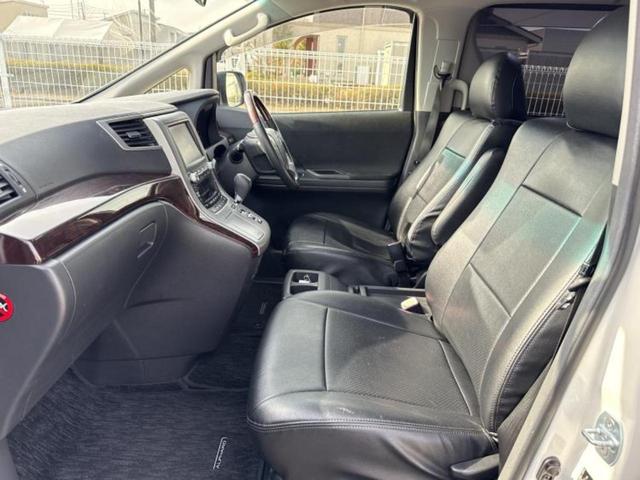 アルファード ２４０Ｓ　新品タイヤ／保証書／純正　ＨＤＤナビ／フリップダウンモニター　社外　１０．１インチ／両側電動スライドドア／パノラミックビューモニター／ヘッドランプ　ＨＩＤ／Ｂｌｕｅｔｏｏｔｈ接続／ＥＴＣ　ローダウン（7枚目）