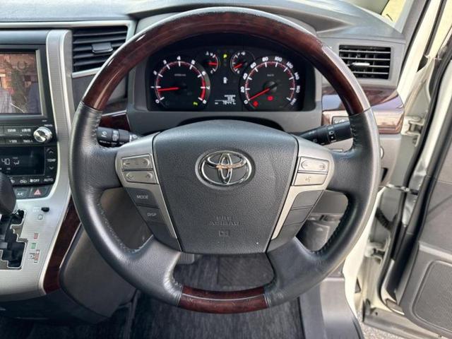 アルファード ２４０Ｓ　新品タイヤ／保証書／純正　ＨＤＤナビ／フリップダウンモニター　社外　１０．１インチ／両側電動スライドドア／パノラミックビューモニター／ヘッドランプ　ＨＩＤ／Ｂｌｕｅｔｏｏｔｈ接続／ＥＴＣ　ローダウン（16枚目）