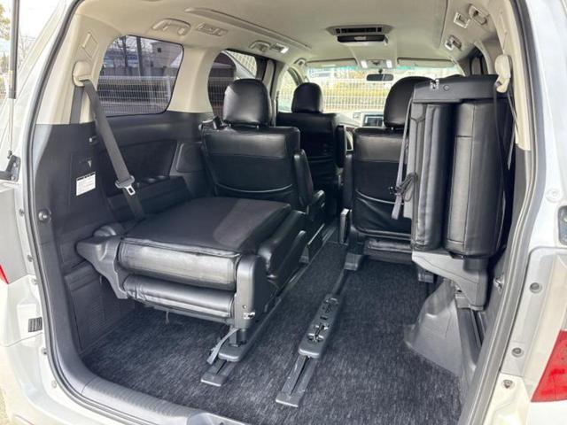 アルファード ２４０Ｓ　新品タイヤ／保証書／純正　ＨＤＤナビ／フリップダウンモニター　社外　１０．１インチ／両側電動スライドドア／パノラミックビューモニター／ヘッドランプ　ＨＩＤ／Ｂｌｕｅｔｏｏｔｈ接続／ＥＴＣ　ローダウン（21枚目）