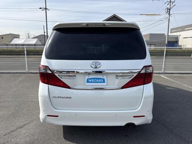 アルファード ２４０Ｓ　新品タイヤ／保証書／純正　ＨＤＤナビ／フリップダウンモニター　社外　１０．１インチ／両側電動スライドドア／パノラミックビューモニター／ヘッドランプ　ＨＩＤ／Ｂｌｕｅｔｏｏｔｈ接続／ＥＴＣ　ローダウン（47枚目）