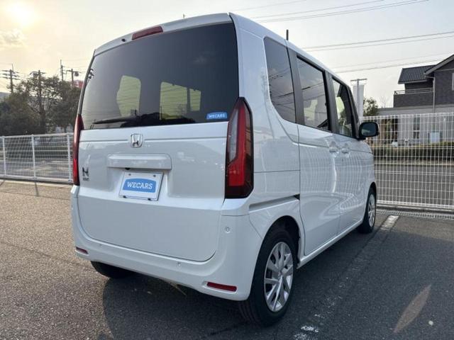 Ｎ－ＢＯＸ ヒョウジュン　保証書／衝突安全装置／電動スライドドア／シートヒーター　前席／車線逸脱防止支援システム／ヘッドランプ　ＬＥＤ／ＥＢＤ付ＡＢＳ／横滑り防止装置／アイドリングストップ／ホンダセンシング／禁煙車（3枚目）
