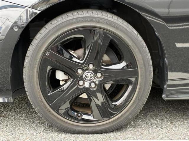 プリウス Ａツーリングセレクションブラックエディション　新品タイヤ／保証書／ディスプレイオーディオ＋ナビ８インチ／衝突安全装置／シートヒーター／パノラミックビューモニター／車線逸脱防止支援システム／シート　合皮／パーキングアシスト　自動操舵　全周囲カメラ（18枚目）