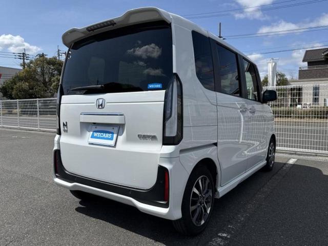 N-BOXカスタム ヒョウジュン 保証書/ホンダセンシング/電動スライドドア/シートヒーター 前席/車線逸脱防止支援システム/ヘッドランプ LED/EBD付ABS/横滑り防止装置/アイドリングストップ/禁煙車/エアバッグ 運転席(3枚目)