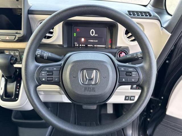 Ｎ－ＢＯＸ ヒョウジュン　保証書／ホンダセンシング／電動スライドドア／車線逸脱防止支援システム／ヘッドランプ　ＬＥＤ／ＥＢＤ付ＡＢＳ／横滑り防止装置／アイドリングストップ／禁煙車／エアバッグ　運転席／エアバッグ　助手席（10枚目）