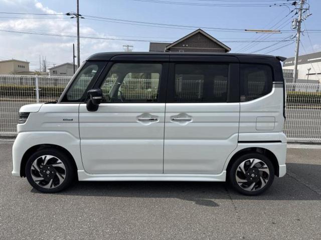 スペーシアカスタム ハイブリッドXSターボ 純正 9インチ メモリーナビ/セーフティサポート(スズキ)/両側電動スライドドア/シートヒーター 前席/全方位モニター/車線逸脱防止支援システム/登録済未使用車/ヘッドランプ LED ターボ(2枚目)