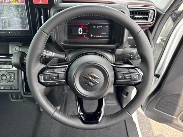 スペーシアカスタム ハイブリッドXSターボ 純正 9インチ メモリーナビ/セーフティサポート(スズキ)/両側電動スライドドア/シートヒーター 前席/全方位モニター/車線逸脱防止支援システム/登録済未使用車/ヘッドランプ LED ターボ(15枚目)