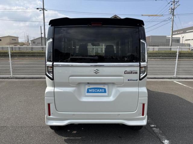 スペーシアカスタム ハイブリッドXSターボ 純正 9インチ メモリーナビ/セーフティサポート(スズキ)/両側電動スライドドア/シートヒーター 前席/全方位モニター/車線逸脱防止支援システム/登録済未使用車/ヘッドランプ LED ターボ(46枚目)