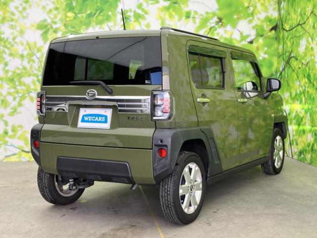 タフト Ｇターボ　ガラスルーフ／保証書／社外　ＳＤナビ／スマートアシスト（トヨタ・ダイハツ）／シートヒーター　前席／車線逸脱防止支援システム／ヘッドランプ　ＬＥＤ／ＥＢＤ付ＡＢＳ／横滑り防止装置　衝突被害軽減システム（3枚目）