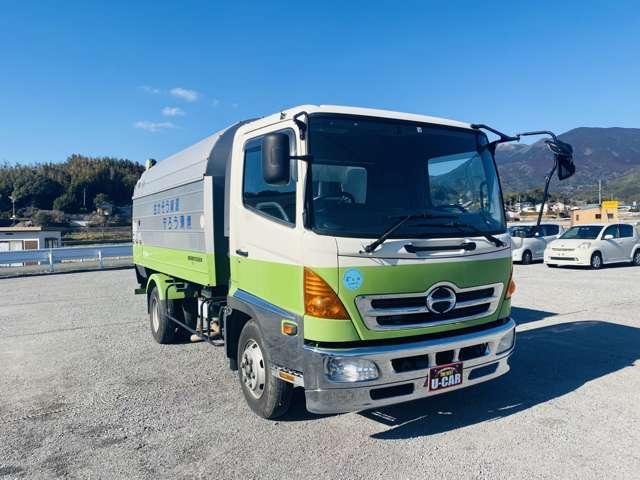 4tパッカー車 7.5立米 ロータリー式 4トン 塵芥車 ターボ車 坂道発進補助(5枚目)
