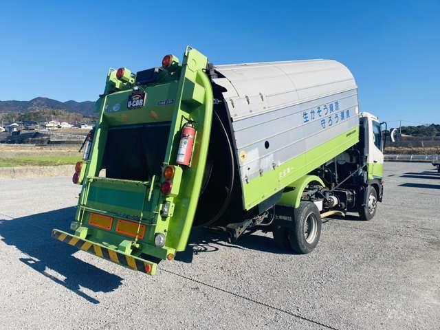 4tパッカー車 7.5立米 ロータリー式 4トン 塵芥車 ターボ車 坂道発進補助(13枚目)