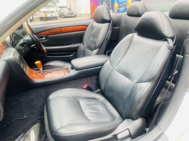 430SCV 430SCV 黒本革シート シートヒーター メモリーシート クルコン(18枚目)