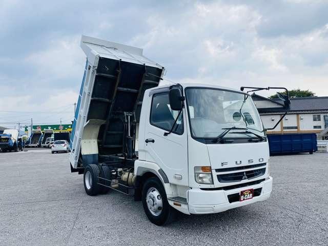 4トンダンプ 210馬力 ターボ車 コボレーン付 4tダンプ 外装仕上済 3方開(3枚目)